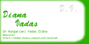 diana vadas business card